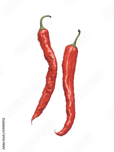 Red Hot Chili Peppers Illustration | AI Generated