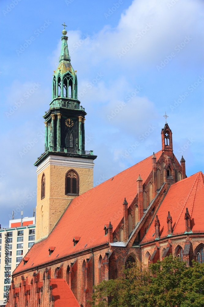 Berlin church of Saint Mary