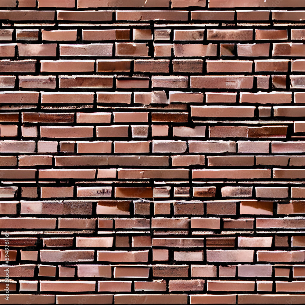 Obraz premium [Generative AI] brick