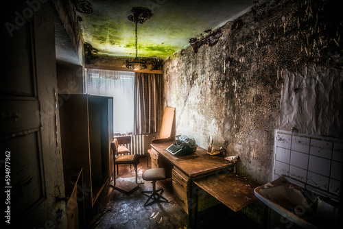 Old Abandoned Hotel vs. Nature