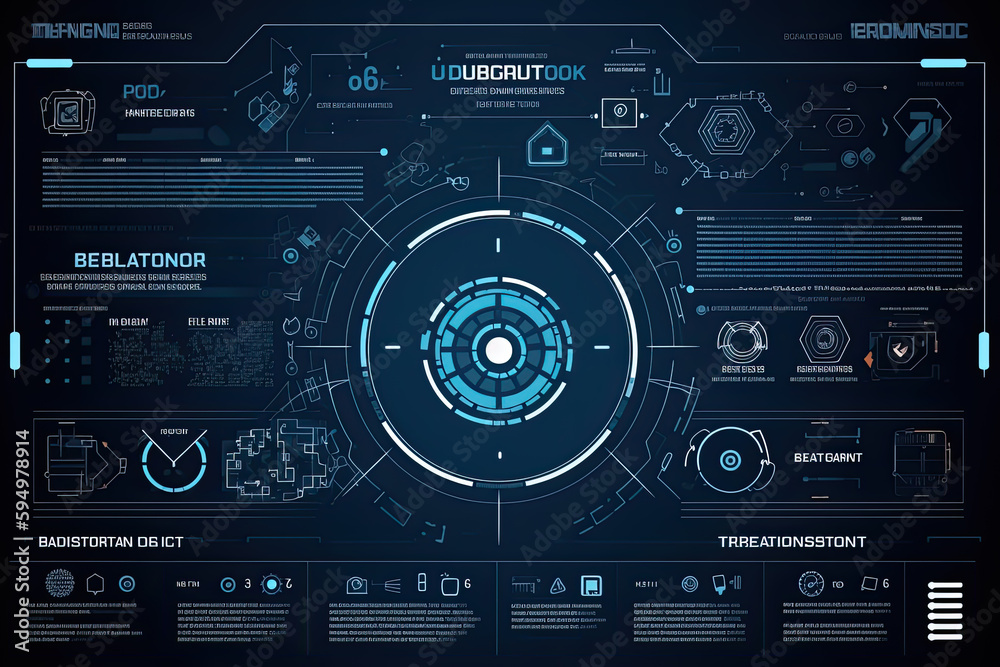 business intelligent chart background concept, generative ai business intelligent chart background concept, generative ai