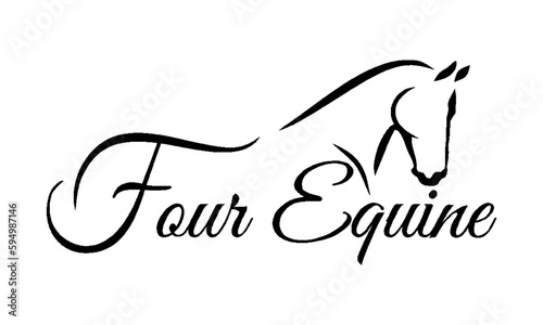horse farm logo idea
