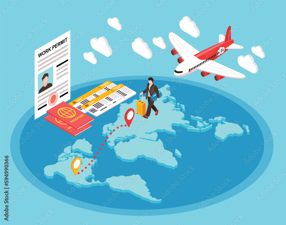 Migrant Workers Concept