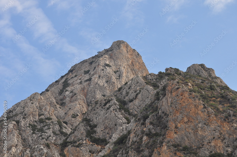 The mountains and sea on Mount Athos
The mountains and sea on Mount Athos