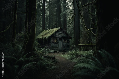 Tela Old house is a hut in the forest