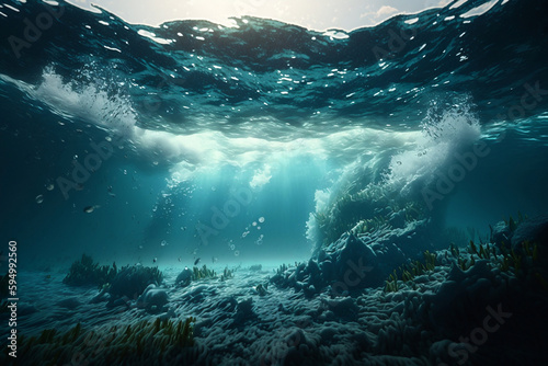 Beautiful Underwater Shot - Concept Art