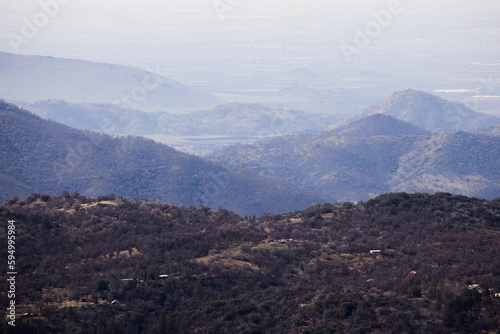 Lovely California Mountains in the distance