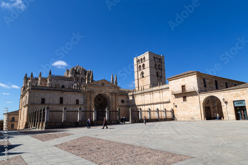 Catedral de Zamora  siglo XII . Fue declarado Monumento Nacional en 1889. Zamora  Castilla y Le  n  Espa  a.