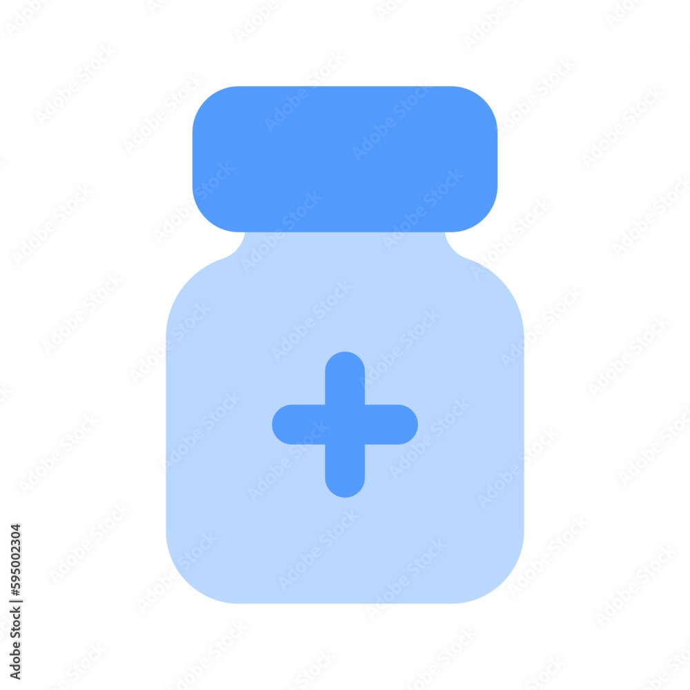 Obraz premium pills bottle icon