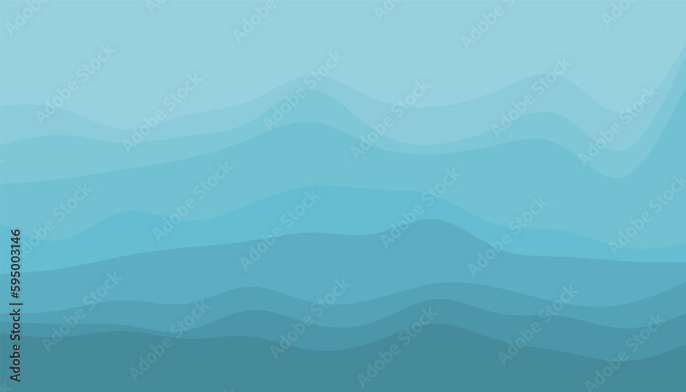 abstract and minimal background with smooth aqua and teal blue and green curves abstract and minimal background with smooth aqua and teal blue and green curves