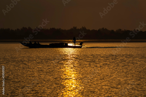 Golden hour landscape 