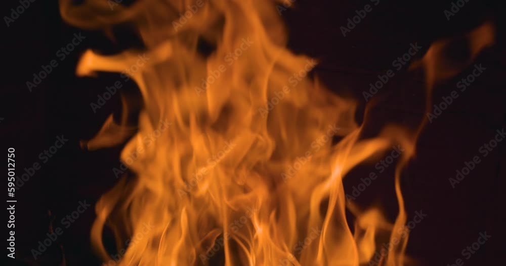 Abstract flames. Fire burning in fireplace. Recorded at 50fps. Abstract flames. Fire burning in fireplace. Recorded at 50fps.