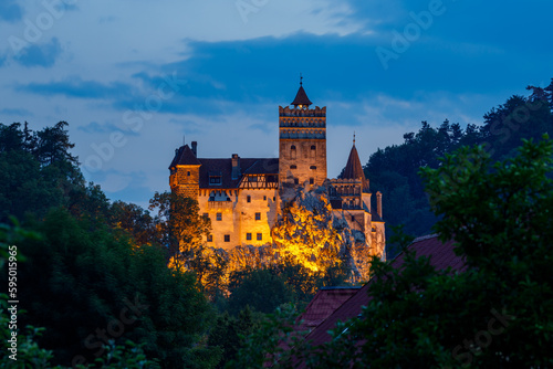 Konstfotografi The Bran Castle of Dracula in Romania