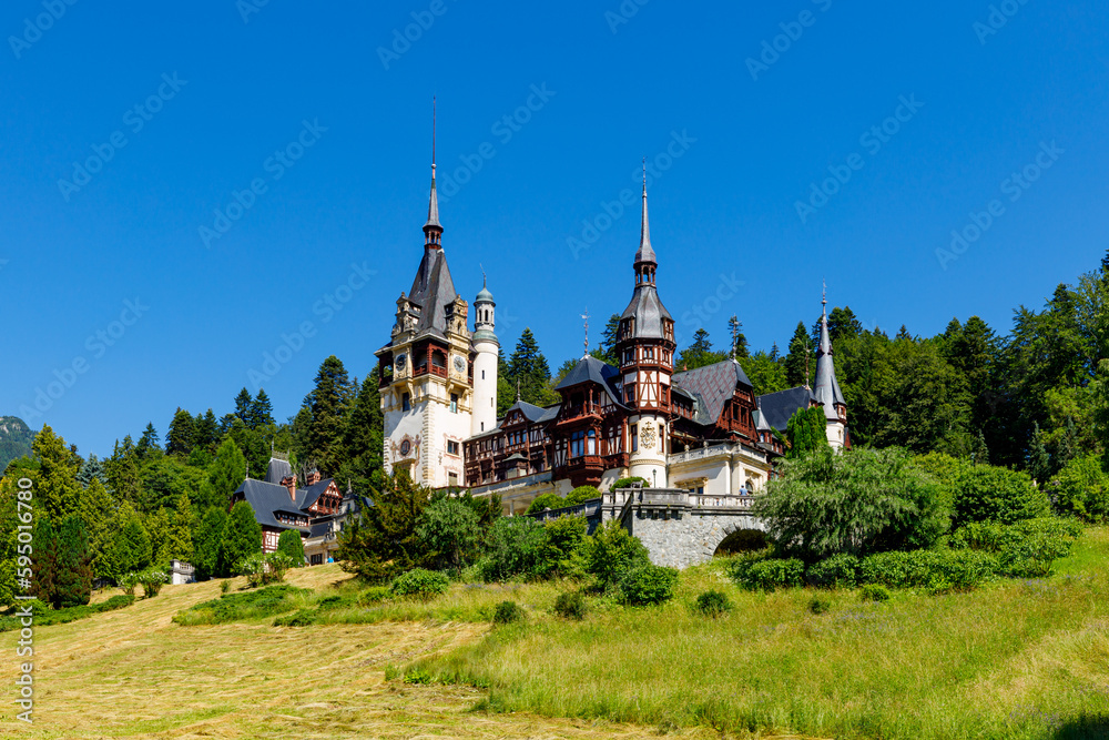 The Royal Peles Castle in Romania