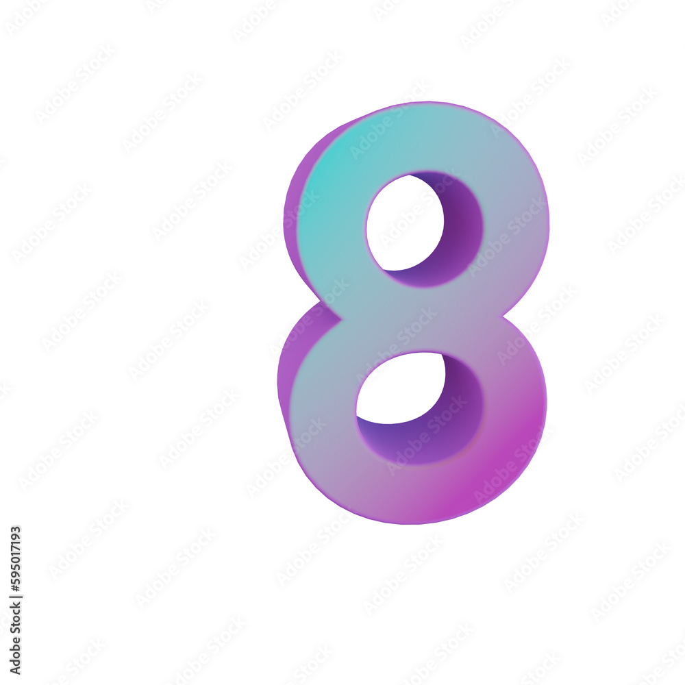 3D rendered Alphabet numerical symbol 3D rendered Alphabet numerical symbol