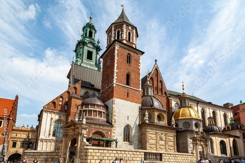 Cathedral inside Wawel royal castle, Krakow, Poland