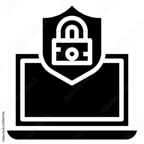 cyber security line icon,linear,outline,graphic,illustration