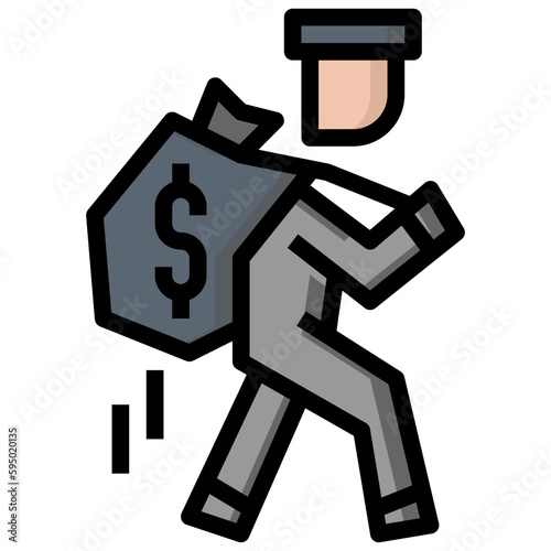 steal line icon,linear,outline,graphic,illustration