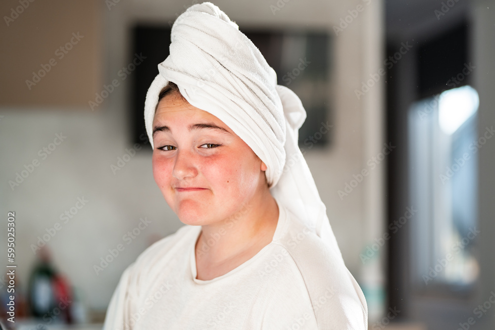 teen caught in pajamas fresh out of the shower teen caught in pajamas fresh out of the shower