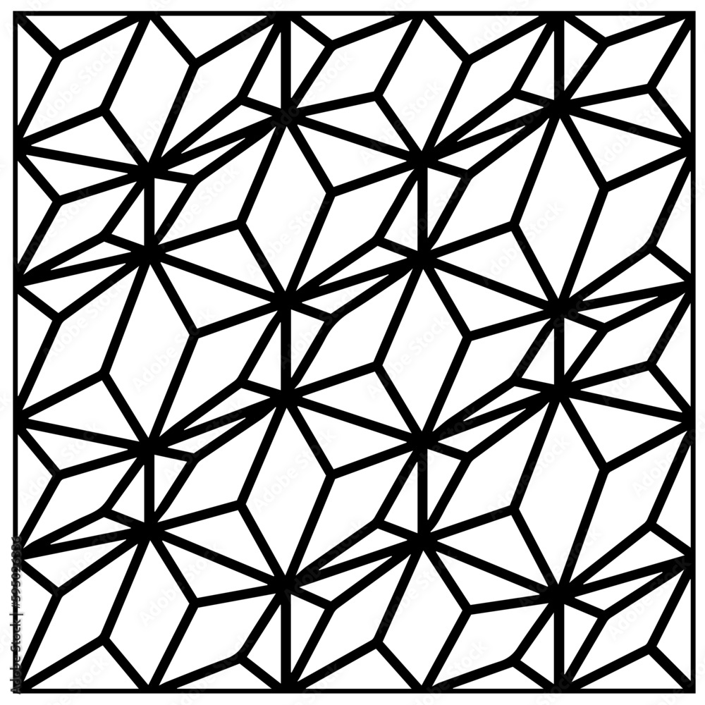 White background with abstract shapes. Black and white texture. Seamless monochrome repeating pattern for decor, fabric or cloth. White background with abstract shapes. Black and white texture. Seamless monochrome repeating pattern for decor, fabric or cloth.