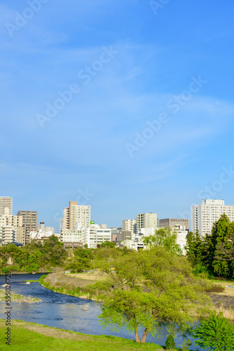 新緑の仙台　広瀬川を歩く  © rujin