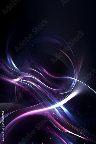 Abstract silver and purple metallic background, wallpaper, generative IA