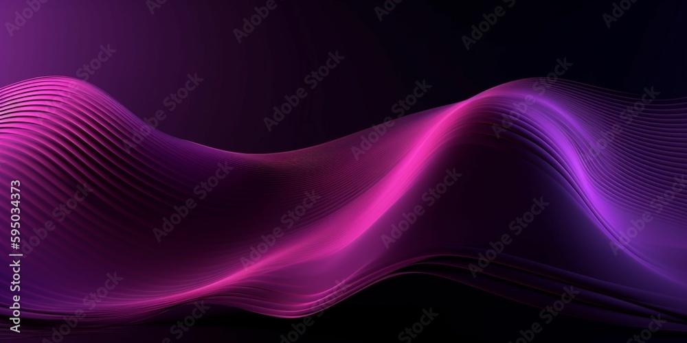 beautiful violet background with smooth lines, wallpaper, generative IA beautiful violet background with smooth lines, wallpaper, generative IA