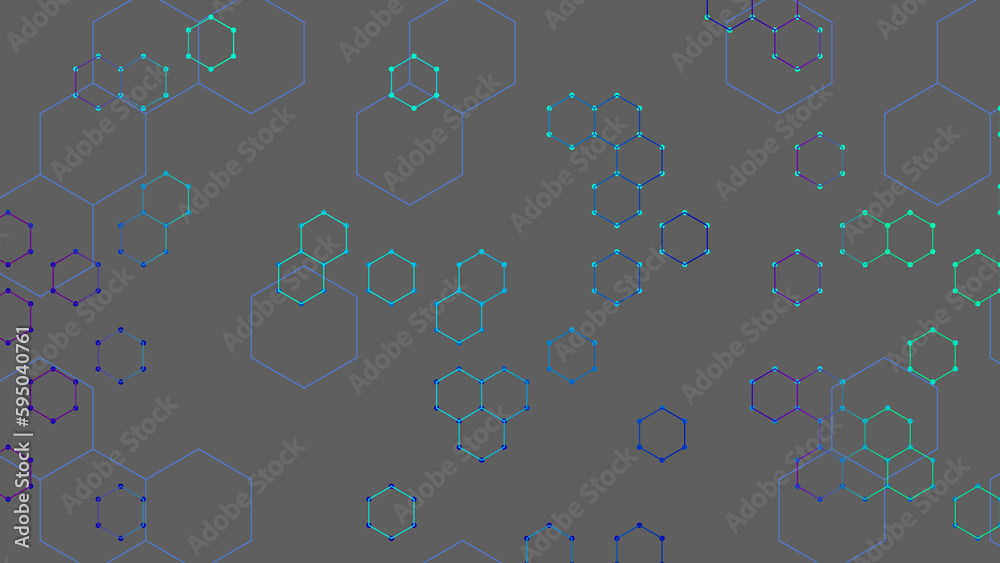 geometric abstract background with simple blue and green lighted hexagon pattern, for banners geometric abstract background with simple blue and green lighted hexagon pattern, for banners
