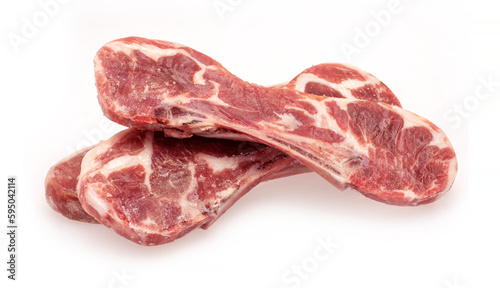 raw pork ribs