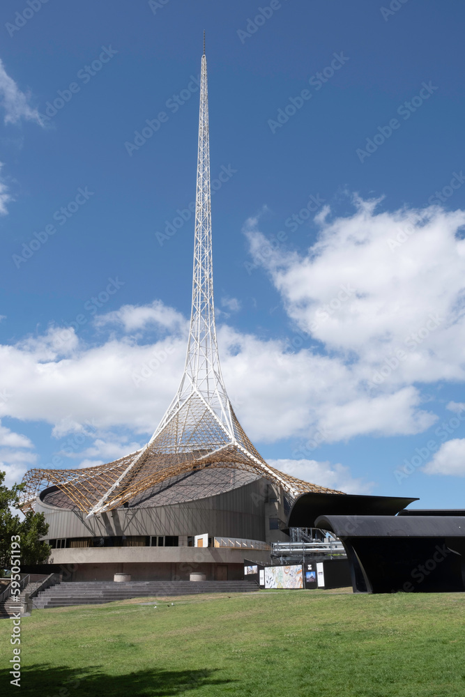 MELBOURNE, AUSTRALIA - FEBRUARY 14 2023: The Melbourne Arts Center ...