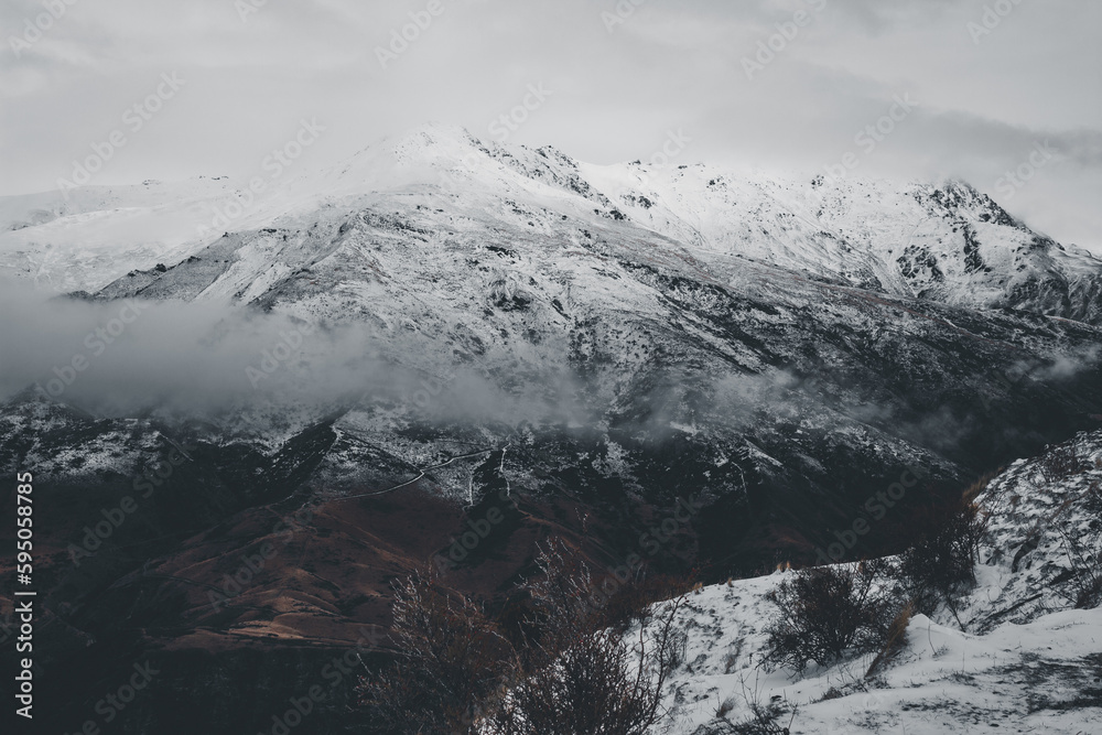 snow covered mountains New Zealand snow covered mountains New Zealand