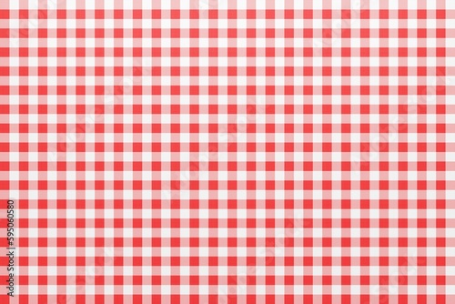 cubic red white fabric pattern