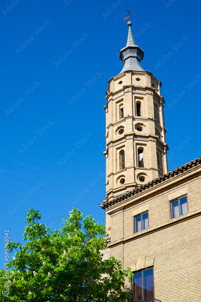 The Church of St. John of Panetes in Zaragoza
