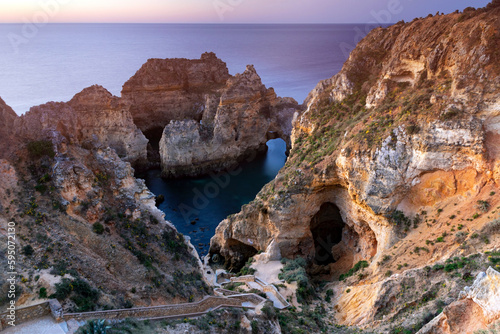 Ponta da Piedade landscape location