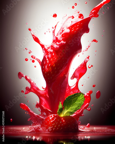 Strawberry splash 