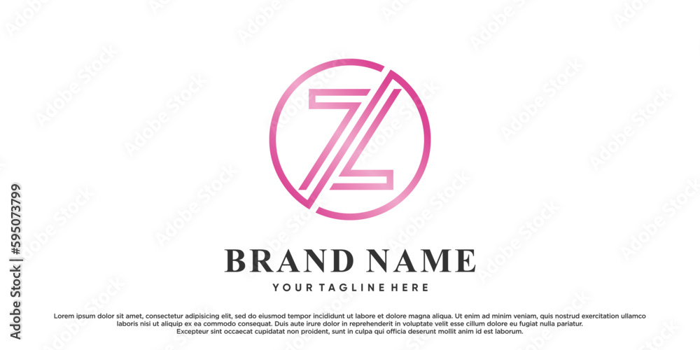 craetive latter logo design initial z Premium Vector craetive latter logo design initial z Premium Vector