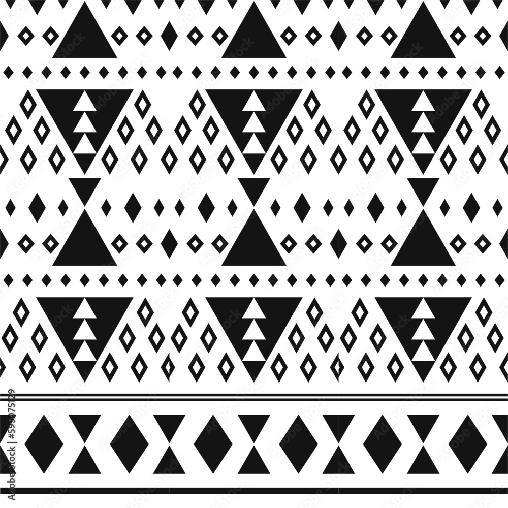 Triangle upside-down Seamless Pattern