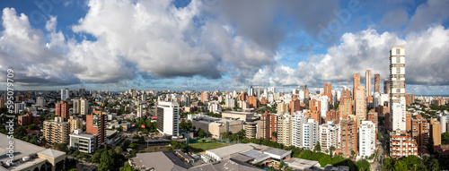 Panoramic view of the city of Barranquilla Colombia
