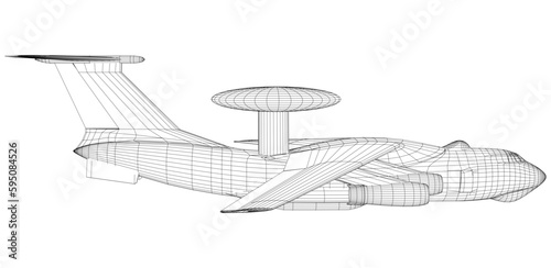 AWACS, Airborne Warning and Control System Aircraft