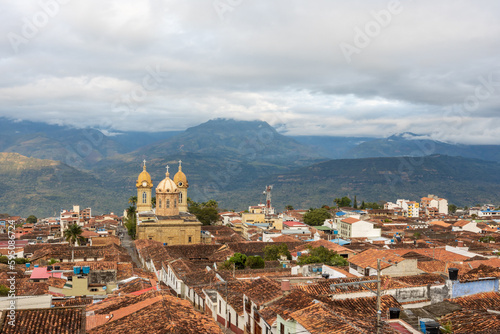 El Socorro, founded in 1681, is a municipality in the department of Santander. It is located 121 kilometers from Bucaramanga photo