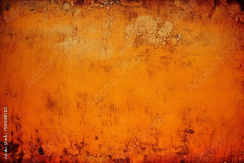 Orange Grunge Texture Background Wallpaper Design
