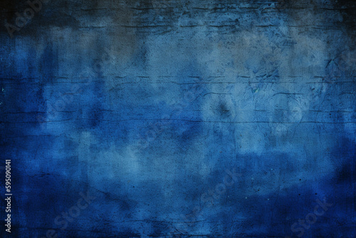 Royal Blue Grunge Texture Background Wallpaper Design