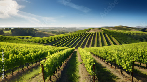 vineyard in region country © VirtualCreatures