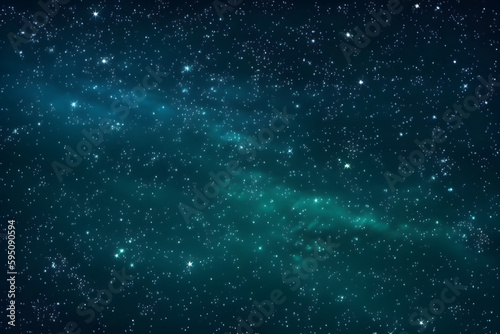 Star glitter sky background. Generative ai. © Pattanan