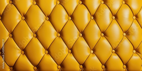 Golden yellow leather pattern  generative ai