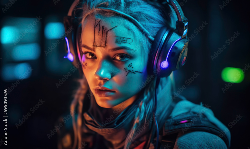Ilustración de IA generativa
Mujer de videojuego en nave espacial.
Ilustración de IA generativa
Mujer de videojuego en nave espacial.