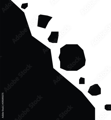 Warning. Beware of Falling Debris