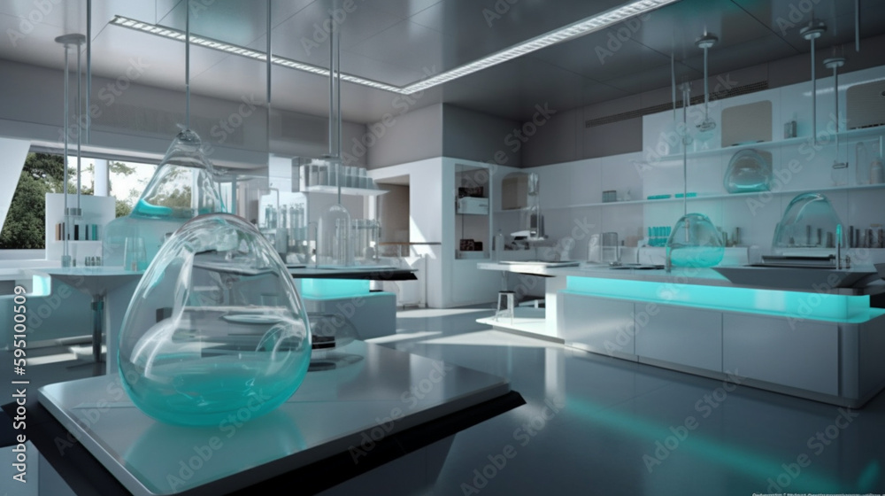 Fototapeta premium interior of a modern Lab
