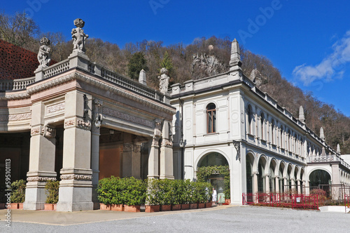 San Pellegrino Terme, il palazzo delle terme e casinò - Bergamo photo