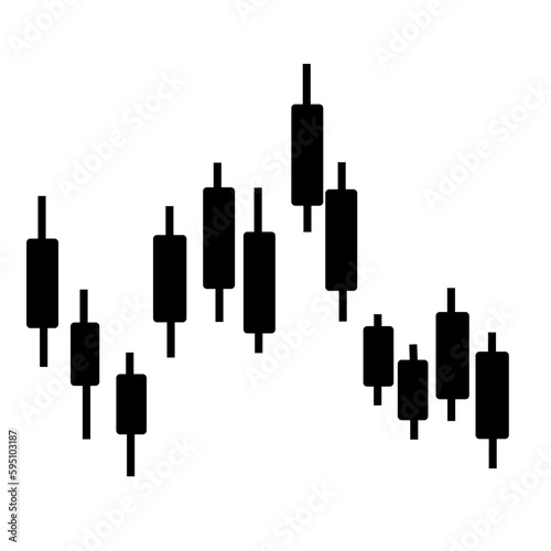 Forex Chart Silhouette